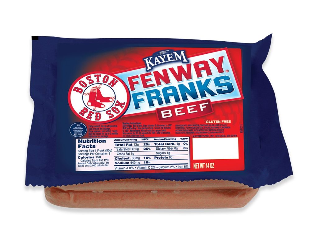 Kayem 14 OZ Fenway Beef Franks