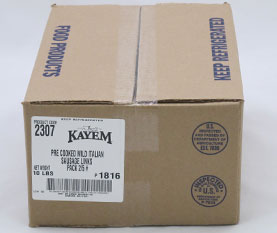 Kayem Precooked Mild Italian Sausage Link