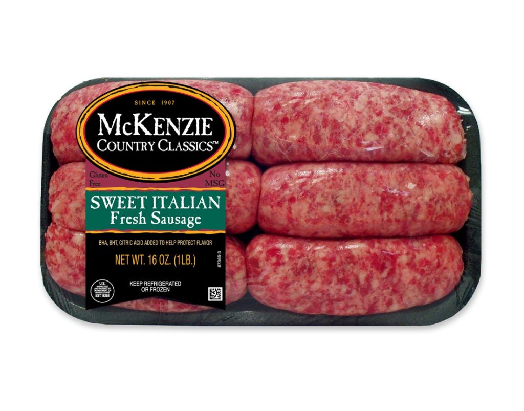 Mckenzie Sweet Italian Link Sausage