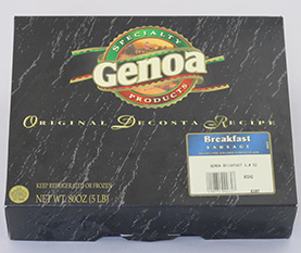 Genoa 22 MM 1.4 OZ Breakfast Sausage Links