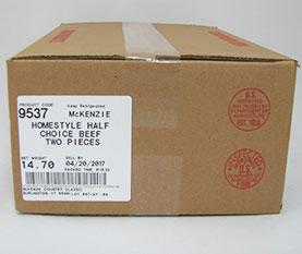 Mckenzie Homestyle Half Choice Roast Beef