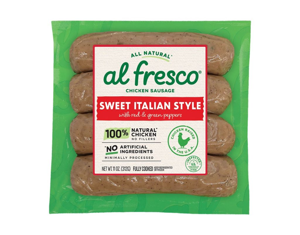 Al Fresco Fresh Sweet Italian Style Chicken Sausage