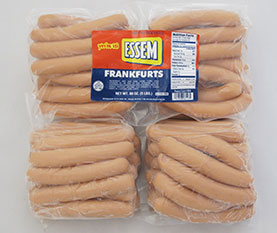 Essem Natural Casing Franks 2/5 LB