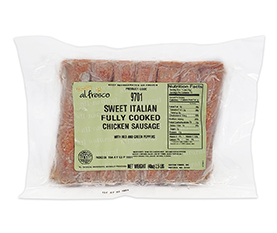 Al Fresco Sweet Italian Fully Cooked Chicken Sausage