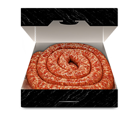 Genoa Hot Italian Coil Sausage 2-5 LB