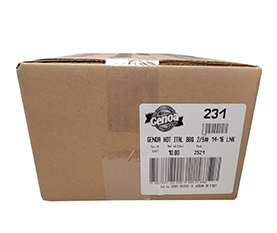 Genoa Hot Italian Bbq Sausage 5 LB Box