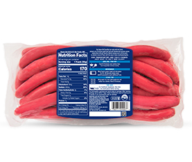 Kayem 8:1 Old Tyme Reds Natural Casing Franks