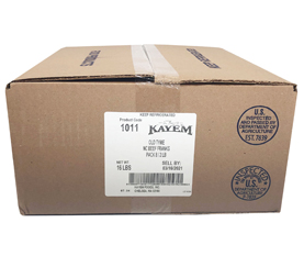Kayem 2 LB Old Tyme Natural Casing Beef Franks