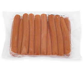 Kayem 6:1 Beef Hot Dogs Foodservice 7″