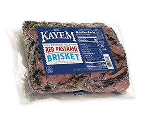 Kayem Choice New England Style Red Pastrami Brisket Sliced