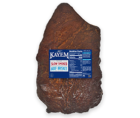 Kayem Fully Cooked Smoked Brisket Food Service