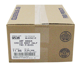 Mckenzie Antibiotic Free Angus Choice Roast Beef Halves