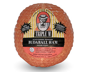 Triple M Boneless Budaball Ham Whole