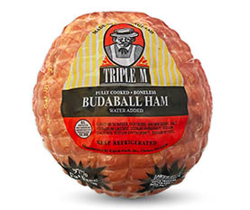 Triple M Boneless Mini Budaball Ham Half