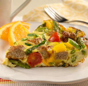 Country Style Sausage Breakfast Frittata