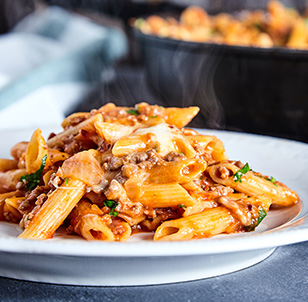 American Chop Suey with Pot Roast