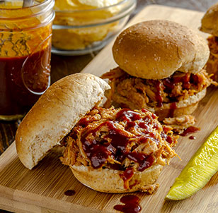 Hardwood Smoked Pork Sliders